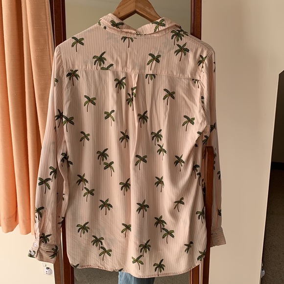 French Connection palm tree shirt - Picture 4 of 7